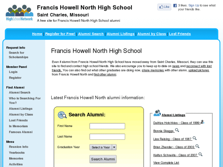 www.francishowellnorthhighschool.org