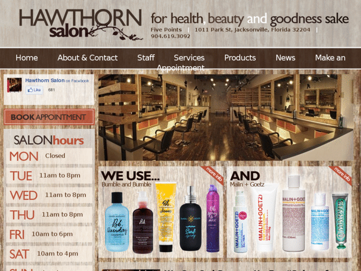 www.hawthornsalon.com