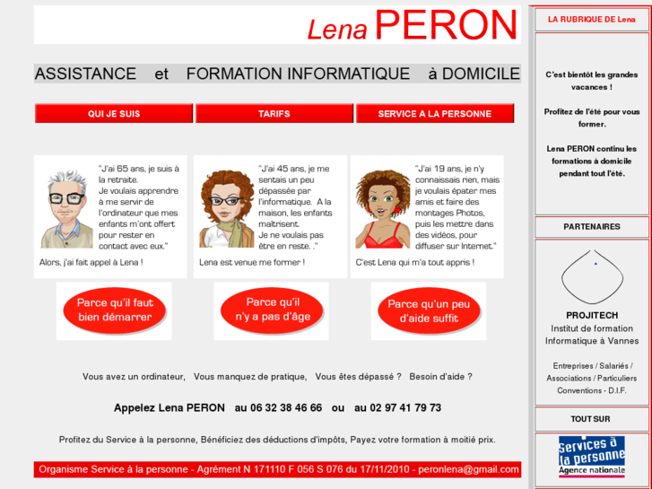 www.lenaperon.com