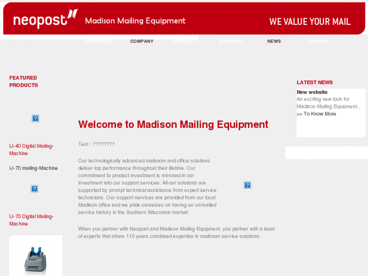 www.madisonmailingequipment.com