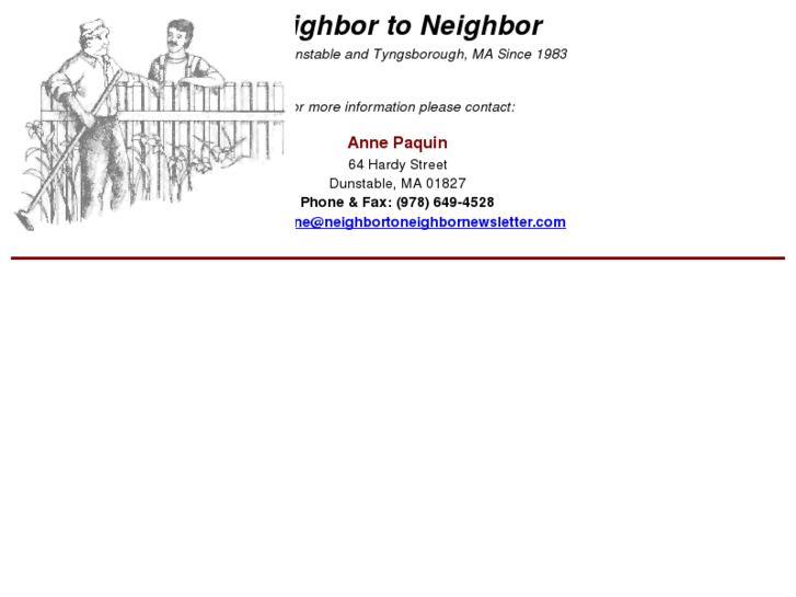 www.neighbortoneighbornewsletter.com