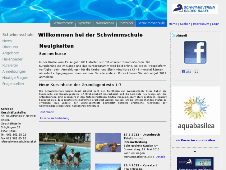www.schwimmschulebasel.ch