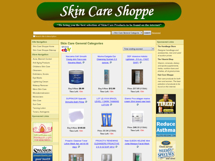 www.skincareshoppe.net