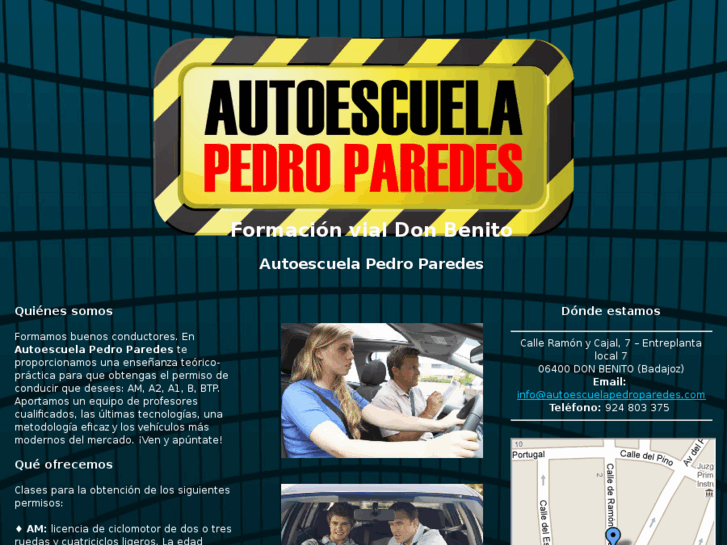 www.autoescuelapedroparedes.com