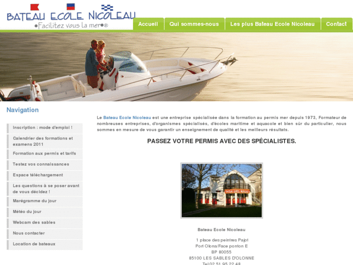 www.bateau-ecole-nicoleau.com