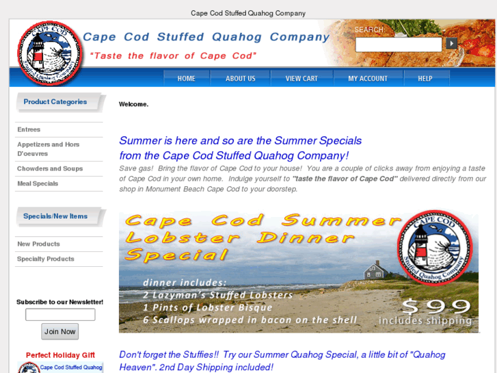 www.capecodstuffedquahog.com