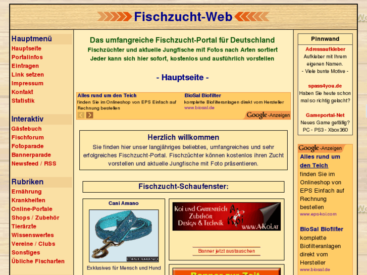 www.fischzucht-web.de