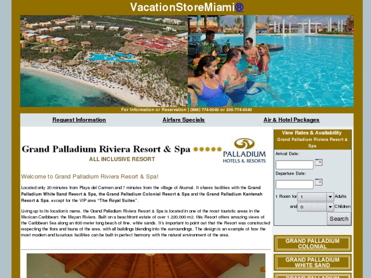 www.grandpalladiumrivieraresorts.com