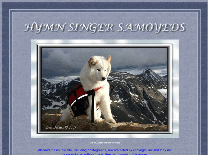 www.hymnsingersamoyeds.com