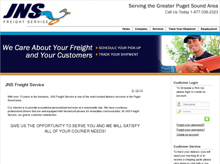 www.jnsfreightservice.com