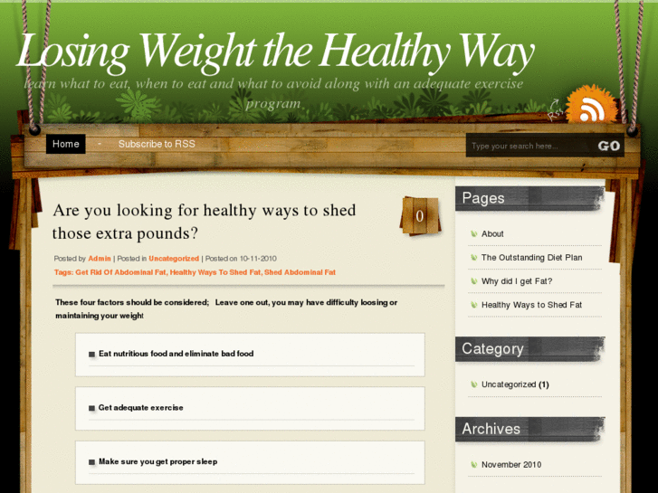www.losingweighthealthyway.com