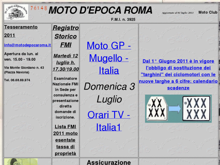 www.motodepocaroma.it