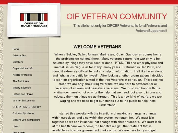 www.oifveterancommunity.org