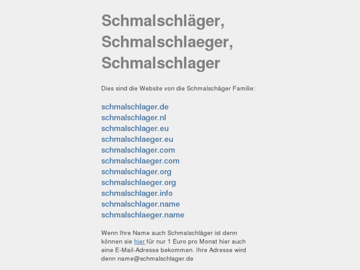 www.schmalschlager.de