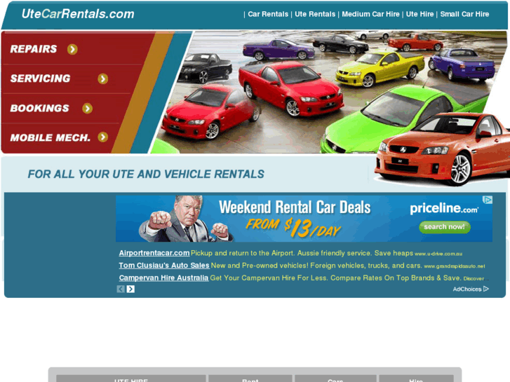 www.utecarrentals.com