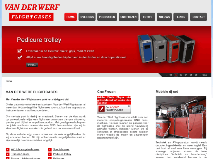 www.vdwerf-flightcases.nl