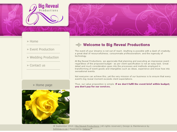 www.bigrevealproductions.com