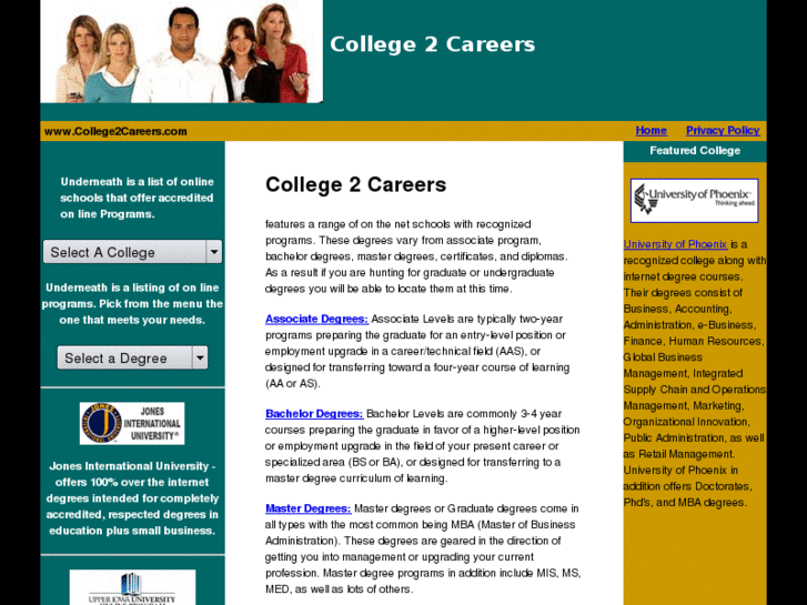 www.college2careers.com