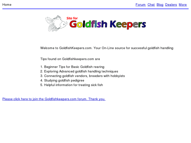 www.goldfishkeepers.com