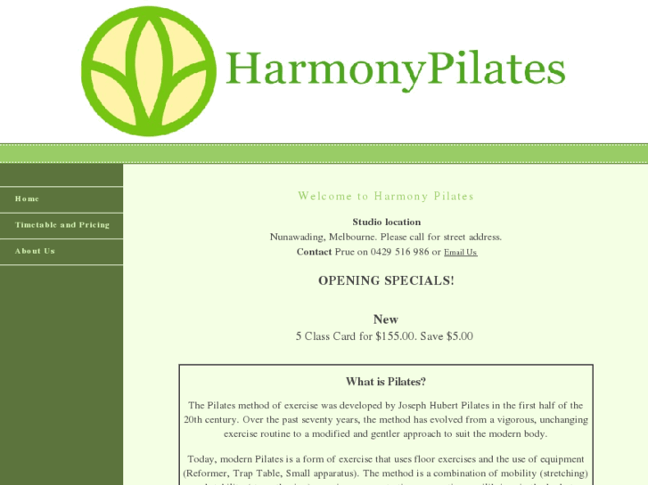 www.harmonypilates.net