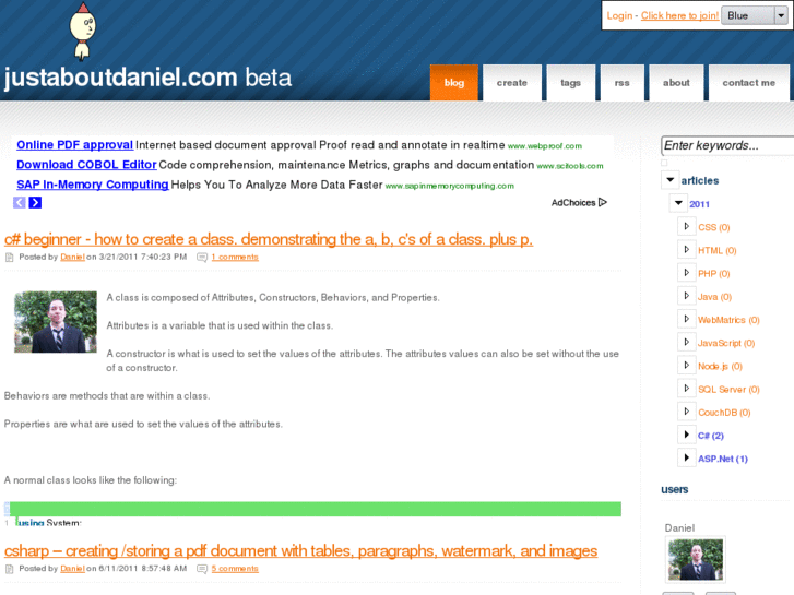 www.justaboutdaniel.com