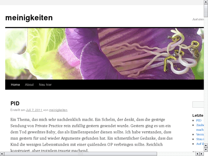 www.meinigkeiten.de