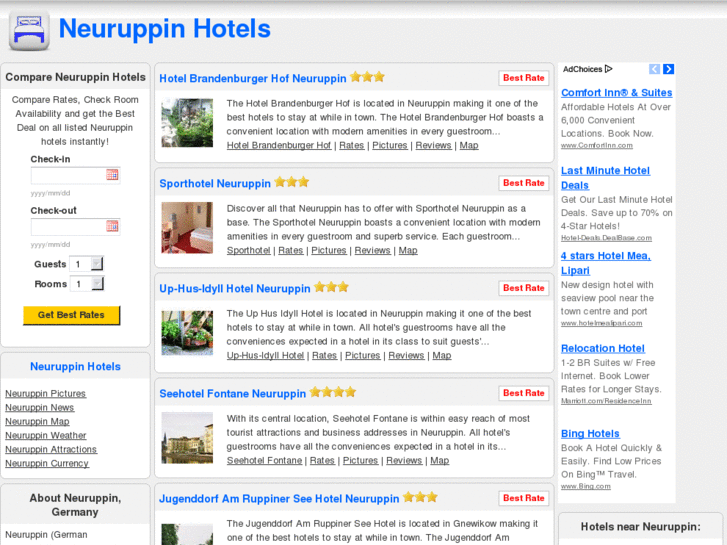 www.neuruppinhotels.com