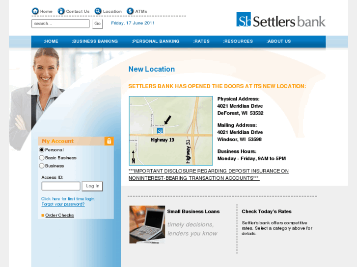 www.settlersbankwi.com