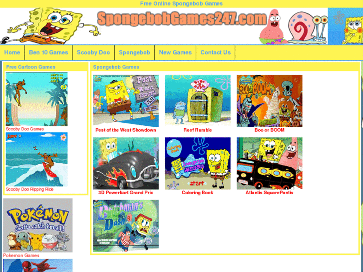 www.spongebobgames247.com