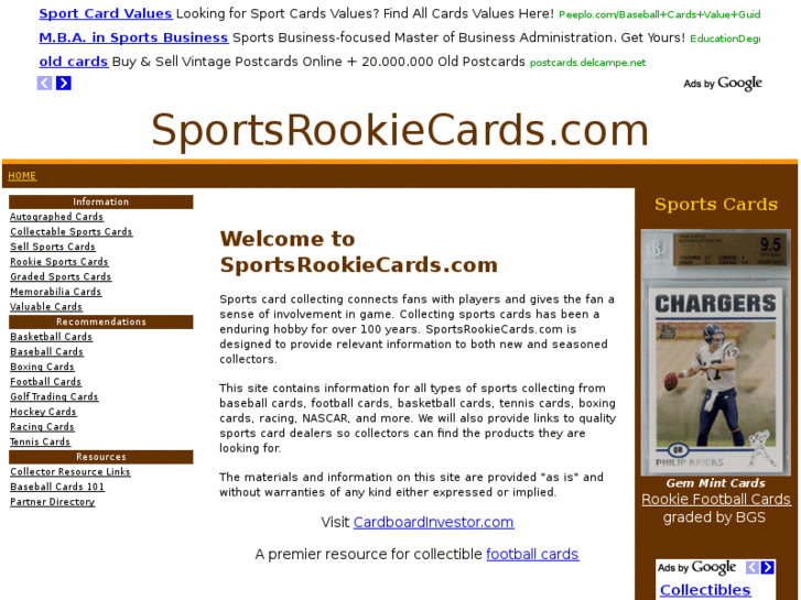 www.sportsrookiecards.com