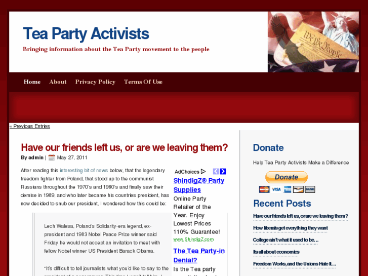 www.teapartyactivists.com