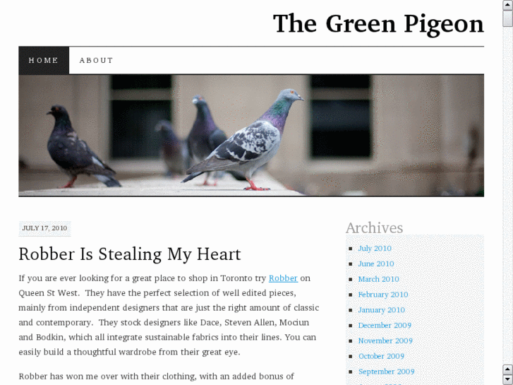 www.thegreenpigeon.com