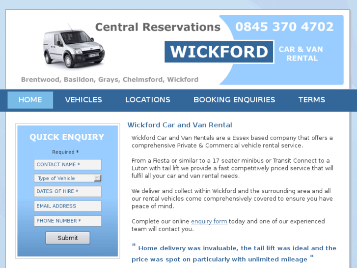 www.wickfordcarandvanrental.com