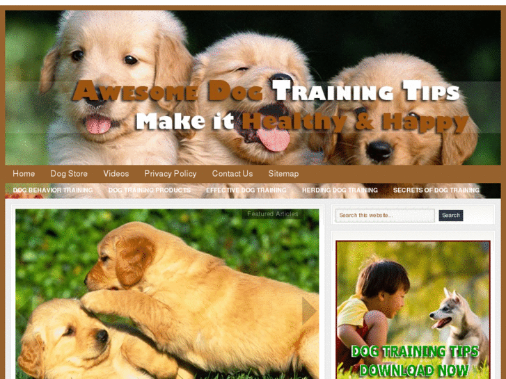 www.awesomedogtrainingtips.net