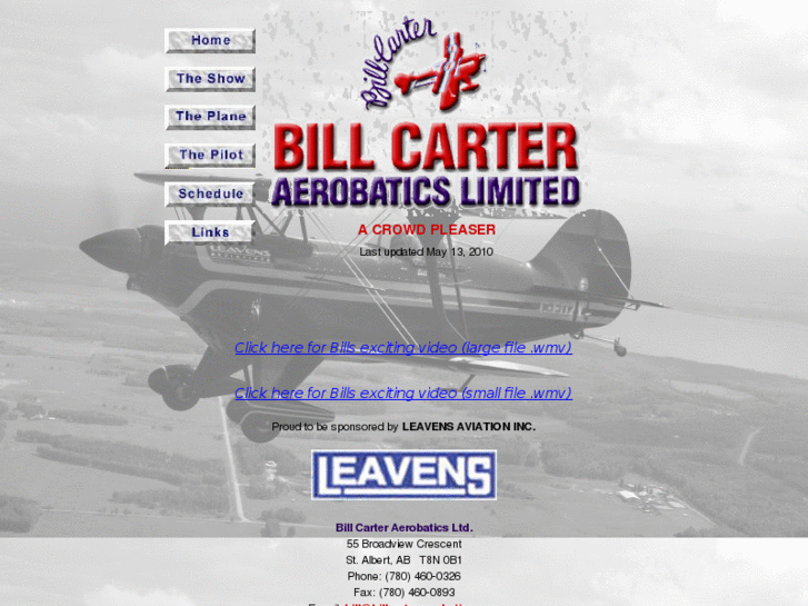 www.billcarteraerobatics.com