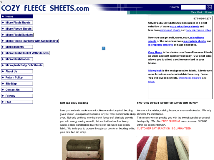 www.cozyfleecesheets.com