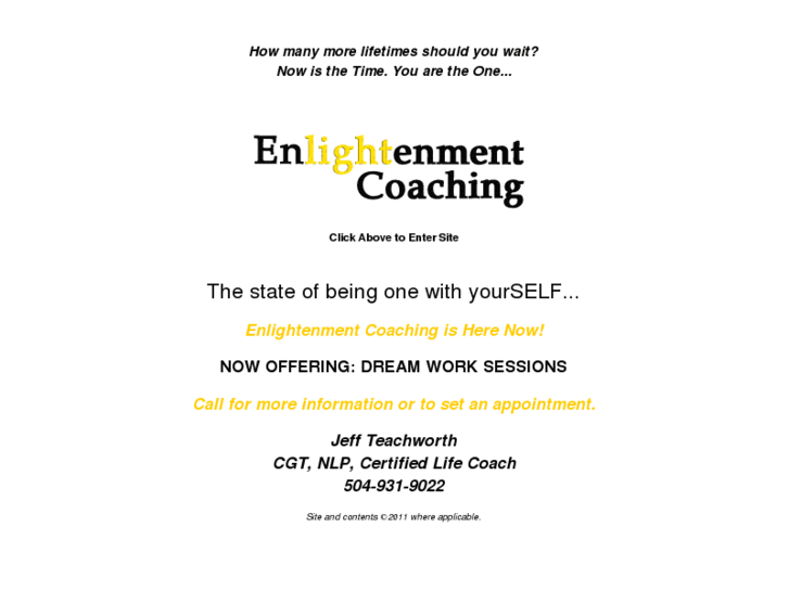 www.enlightenmentcoach.com