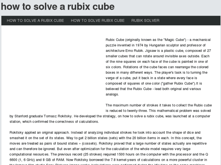 www.howtosolvearubixcube.info