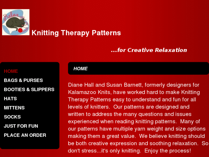 www.knittingtherapypatterns.net