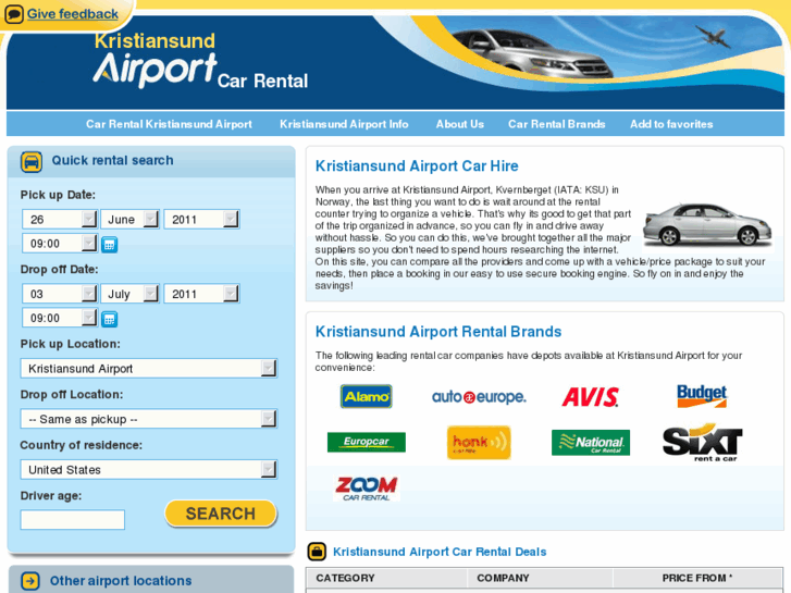 www.kristiansundairportcarhire.com