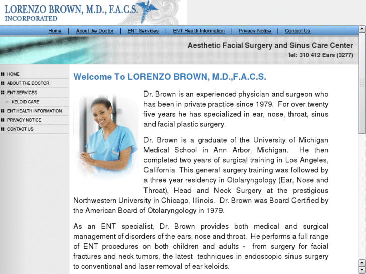 www.lorenzobrownmd.com