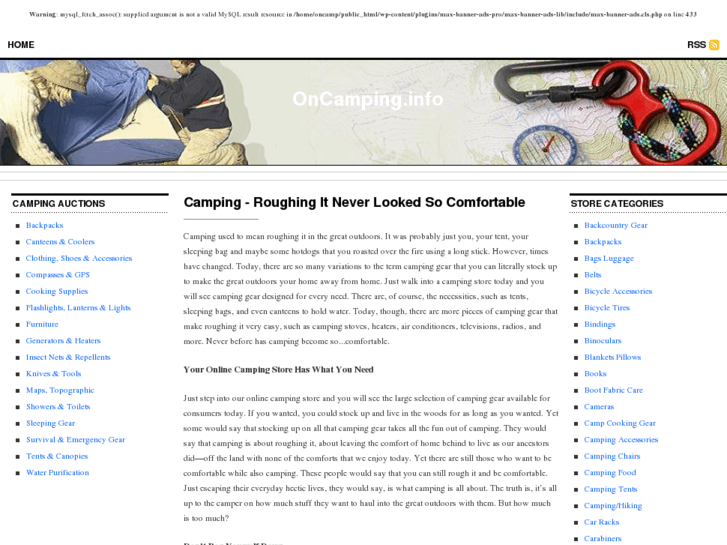 www.oncamping.info