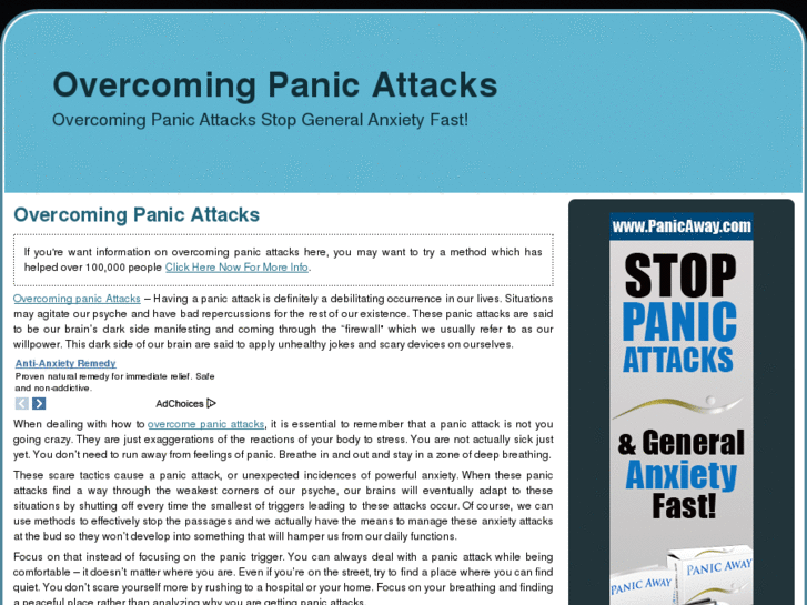 www.overcomingpanicattackstoday.com