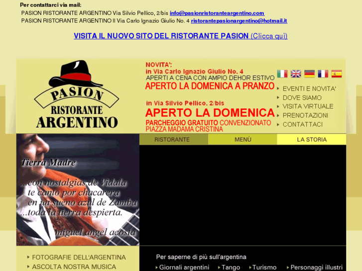 www.pasionristoranteargentino.com
