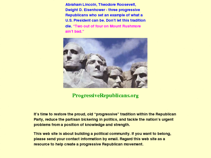 www.progressiverepublicans.org