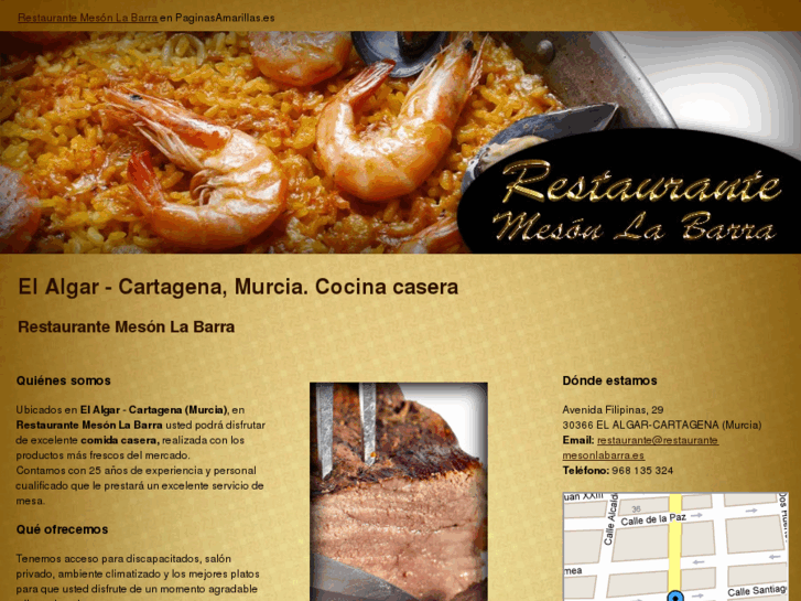 www.restaurantemesonlabarra.es