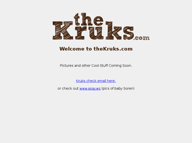 www.thekruks.com