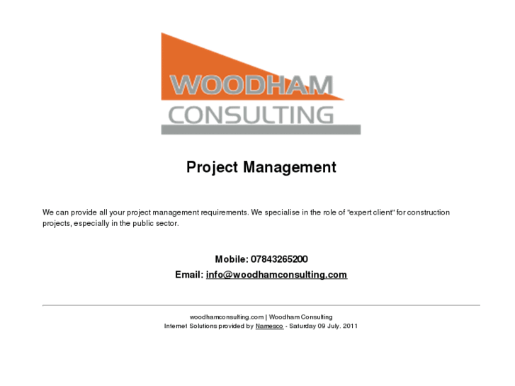 www.woodhamconsulting.com