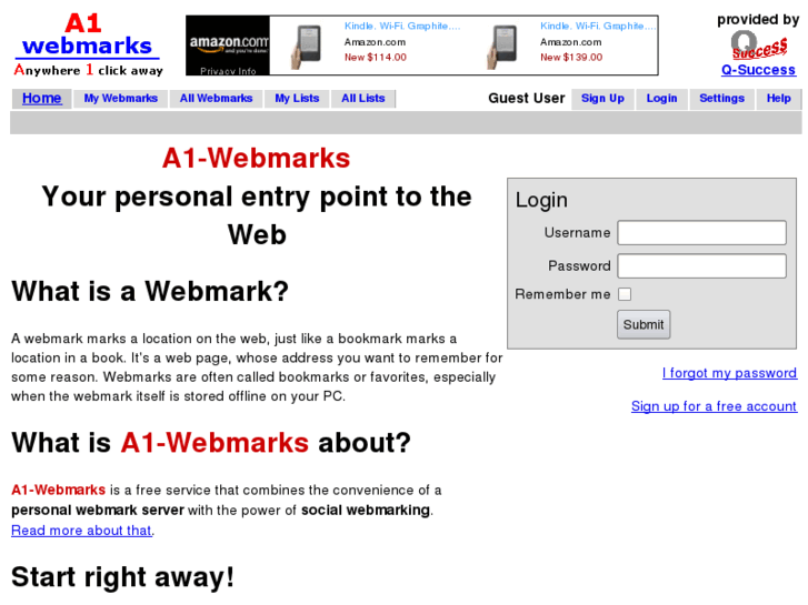 www.a1-webmarks.com