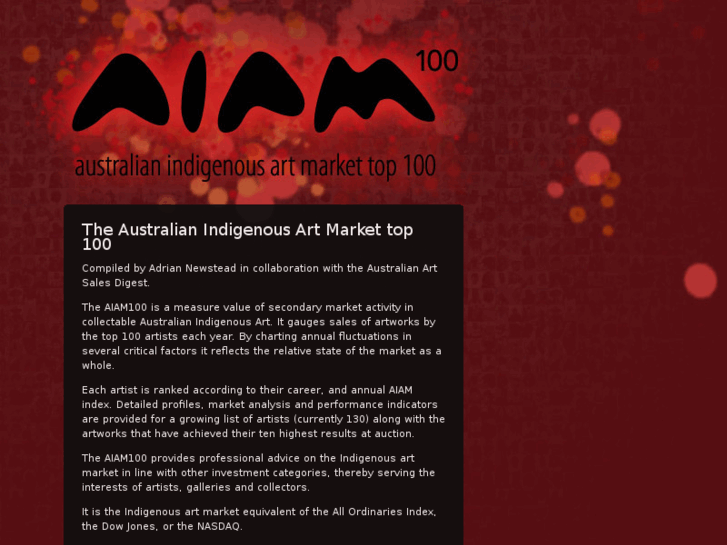 www.aiam100.com